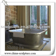 Hotel Decoration/hammered copper bathtub